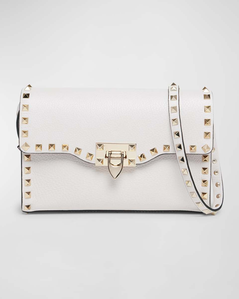 Rockstud Small Leather Shoulder Bag